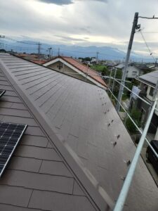 甲府市で屋根塗装完了致しました‼️　20230531